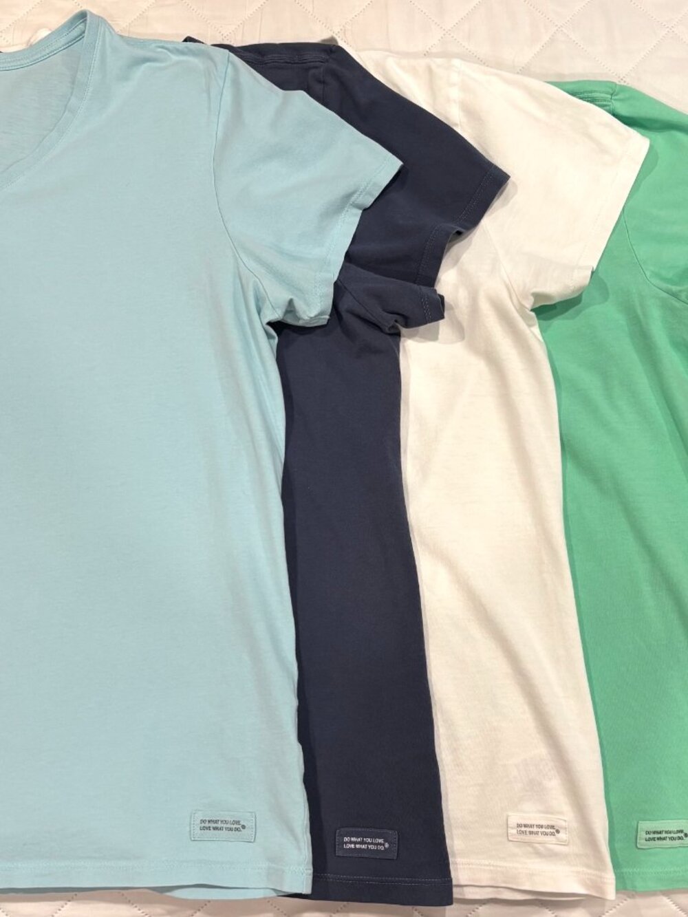 LIG Women's Crusher-Lite T-Shirt | Solid Green, V-Neck, Short Sleeve | XL - Picture 6 of 6